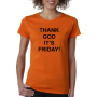 Marškinėliai Thank god it's Friday Marškinėliai Thank god it's Friday